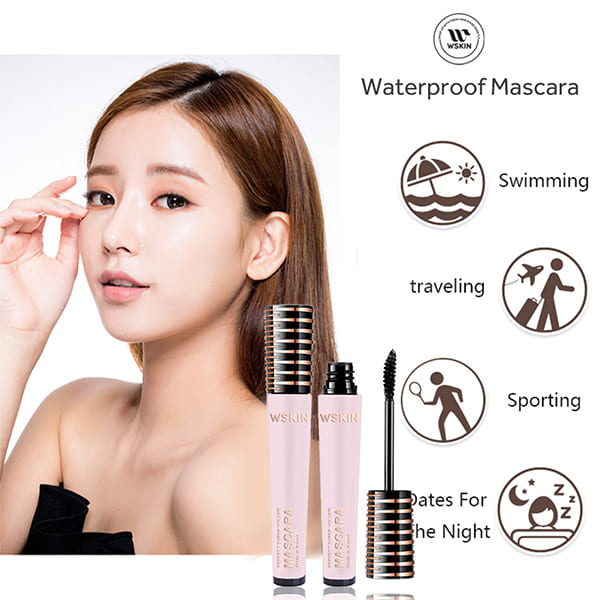 CHUỐT MI SIÊU DÀI KHÔNG THẤM NƯỚC WSKIN Mascara Perfect Super Volume