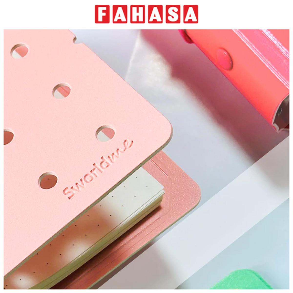 Sổ Còng Mini 80 Trang Kèm Charm Tone Patel - Sworld ST6195-BU - Blue