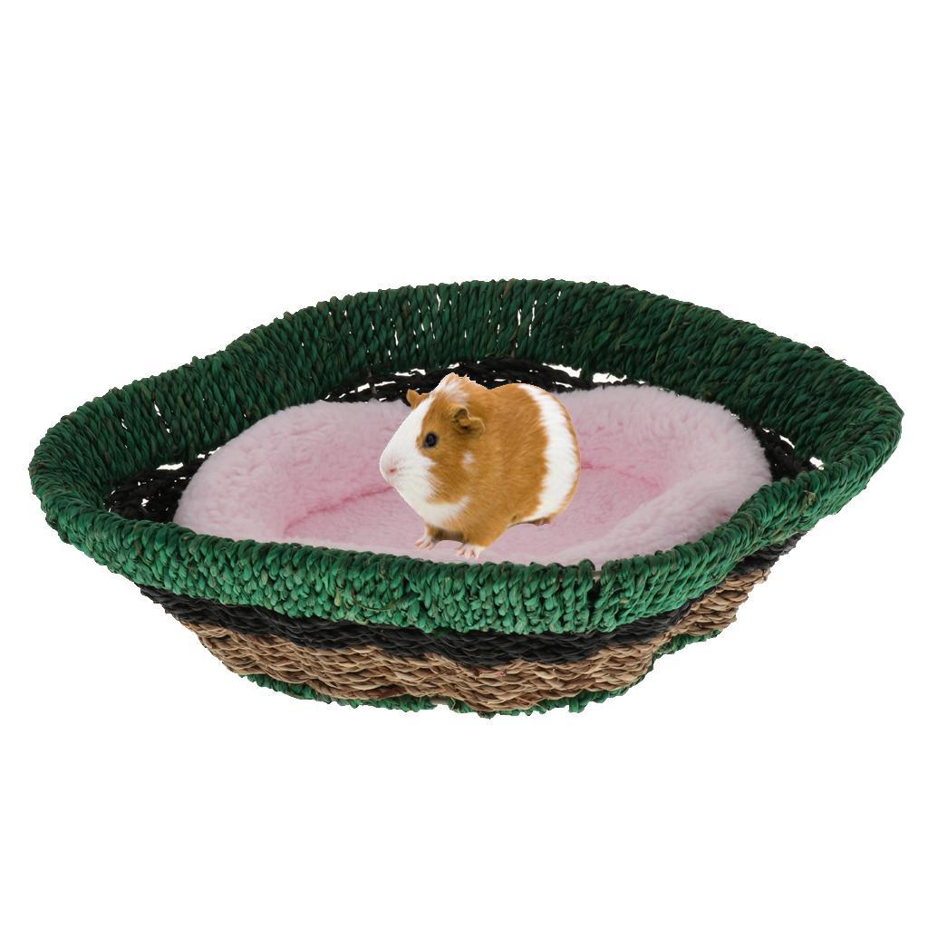 Hamster Bed Warm Sleep Mat Pad Nest For Guinea Pig Squirrel Small Animals
