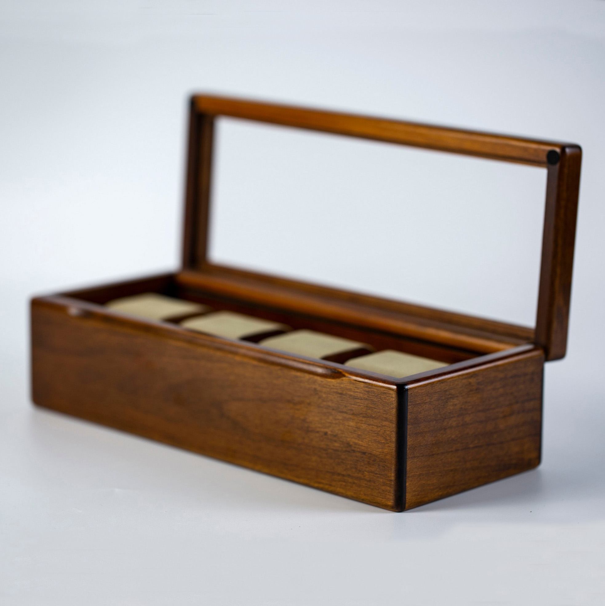 Hộp Đồng Hồ Gỗ TOYOOKA CRAFT , Phụ Kiện Gỗ Thủ Công Cao Cấp, Giúp Trưng Bày Đồng Hồ Đẹp Mắt Và Gọn Gàng - SC114