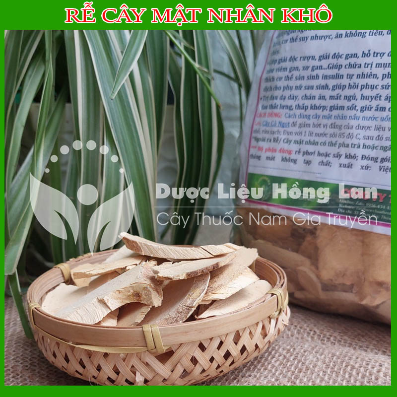 500g Rễ Cây Mật Nhân sắt lát khô sạch loại 1