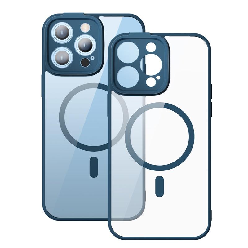 Ốp Lưng nhựa viền dẻo Từ Tính Baseus Frame Series Magnetic Case For I.P 14 2022