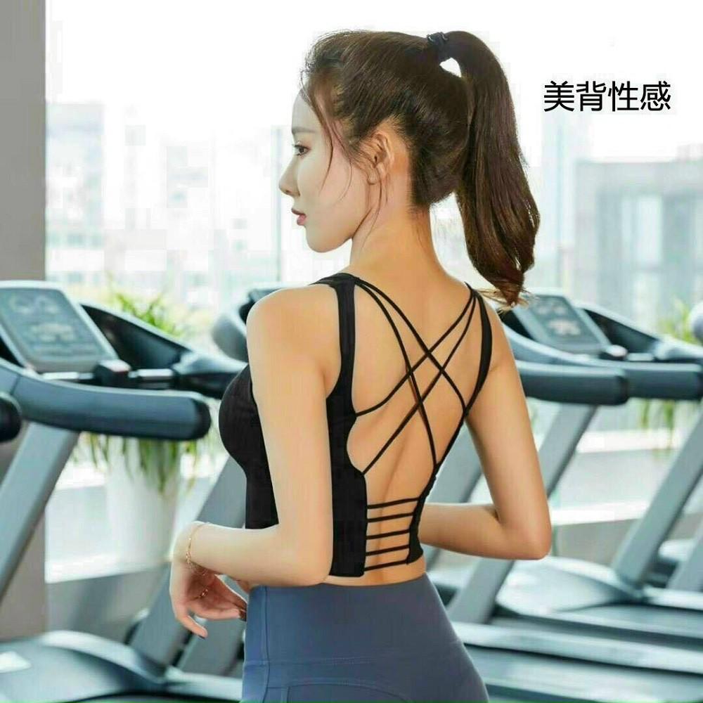 Áo Bra Dây Đan Lưng 5 Màu Cực Đẹp (Đồ Tập Gym-Yoga Nữ)