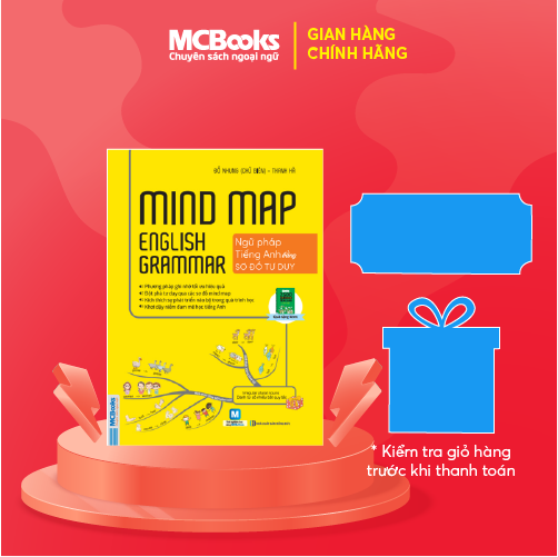 Mindmap English Grammar - Ngữ pháp Tiếng Anh Qua Sơ Đồ Tư Duy - Kèm khóa học chi tiết