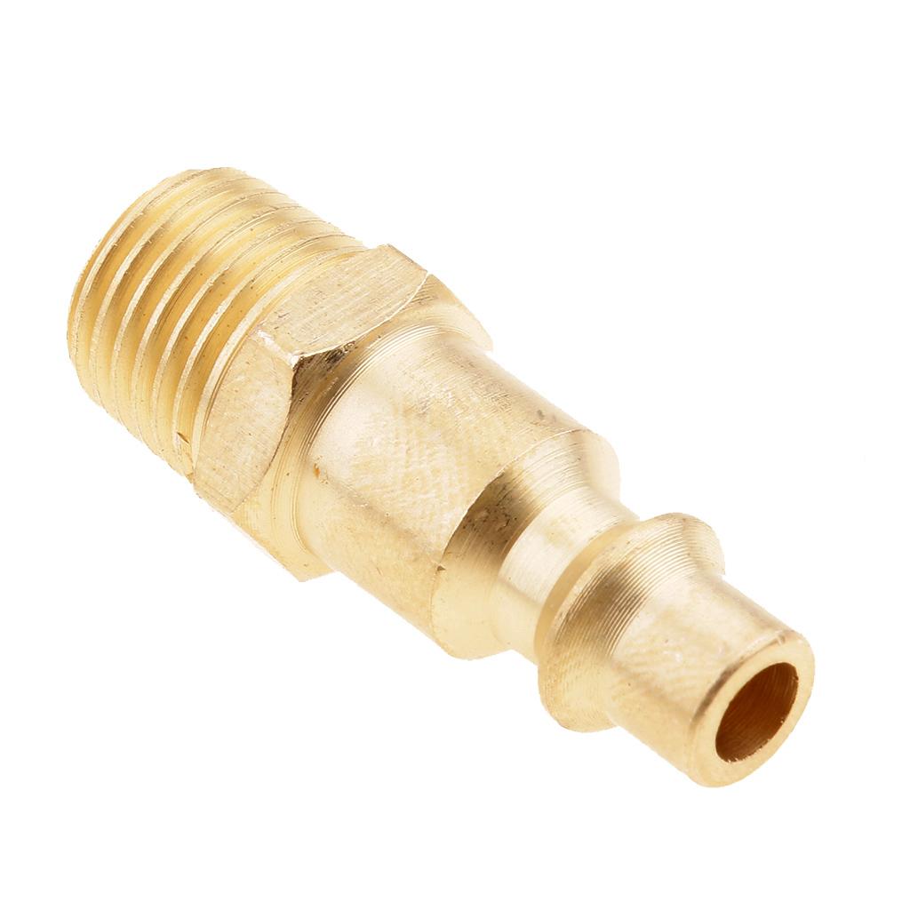 5 Cái Không Khí Dòng Vòi Máy Nén Lắp Đầu Kết Nối Nhanh Chóng Phát Hành 1/4 ''NPT