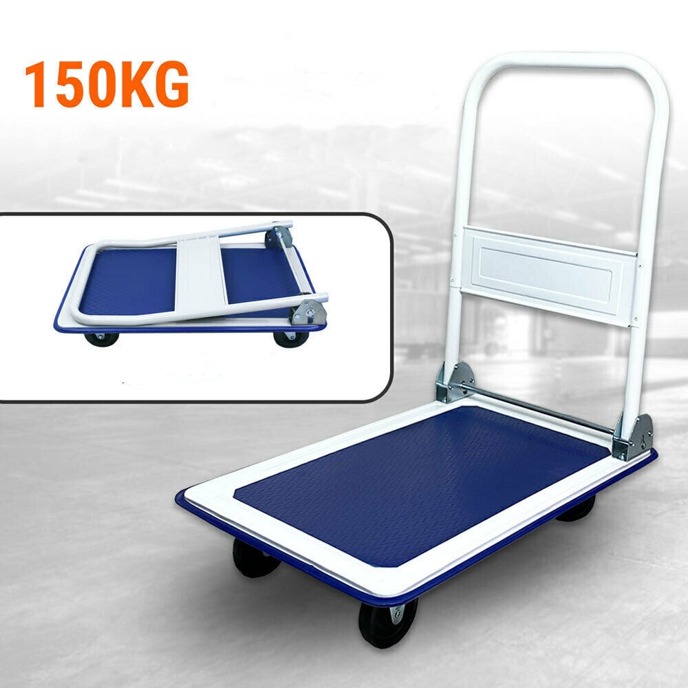 Xe đẩy hàng DIY PHT-150S Sàn Thép - Tải trọng tối đa 150kg