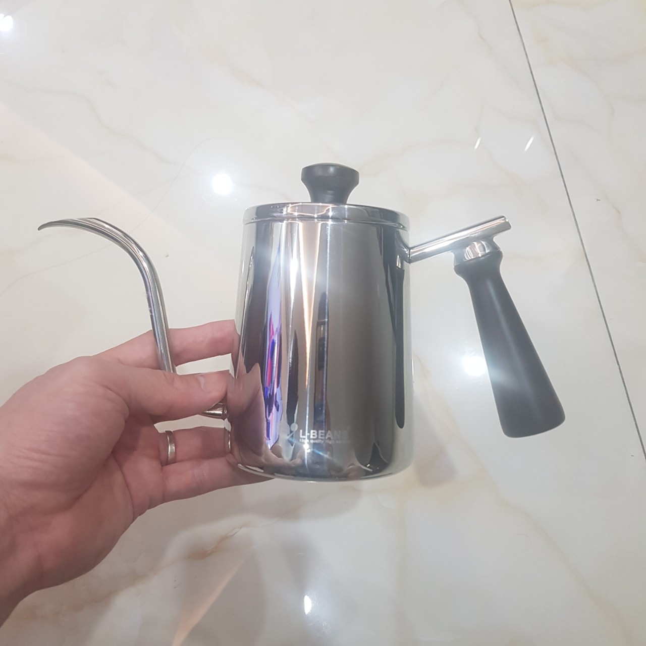 Ấm drip rót cà phê cổ ngỗng chuyên nghiệp L-Beans SD-201901 - Hàng Nhập Khẩu