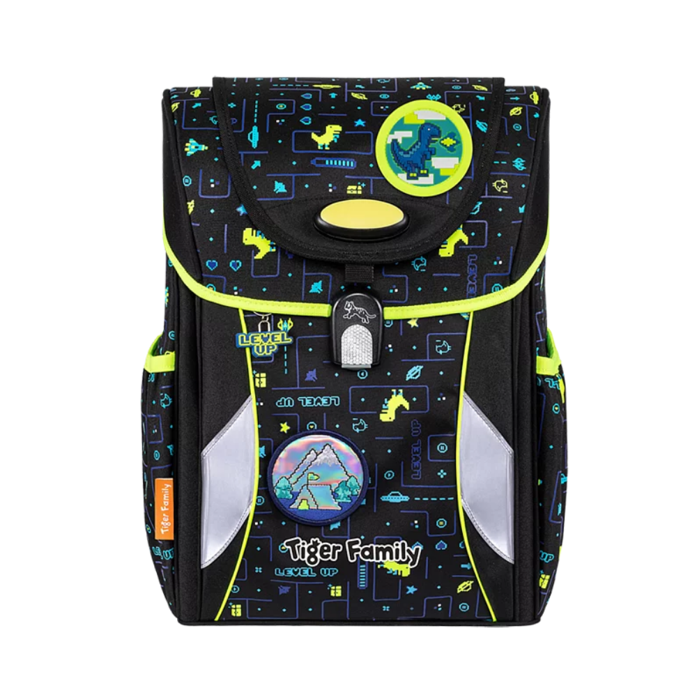 Ba Lô Chống Gù Joy Schoolbag Pro 2 - Level Up - Go Green - Tiger Family TGJY-024A