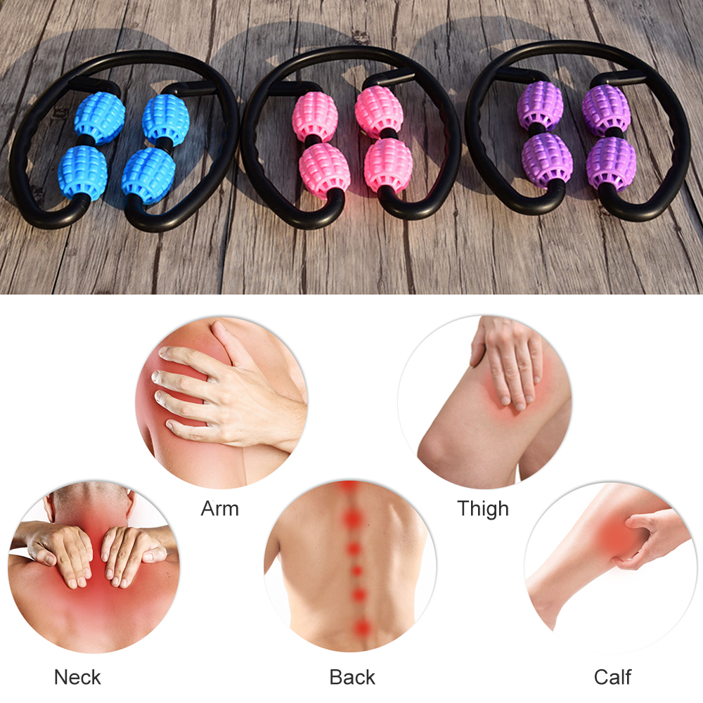 Con lăn massage 4 bánh xe cho cánh tay chân cổ