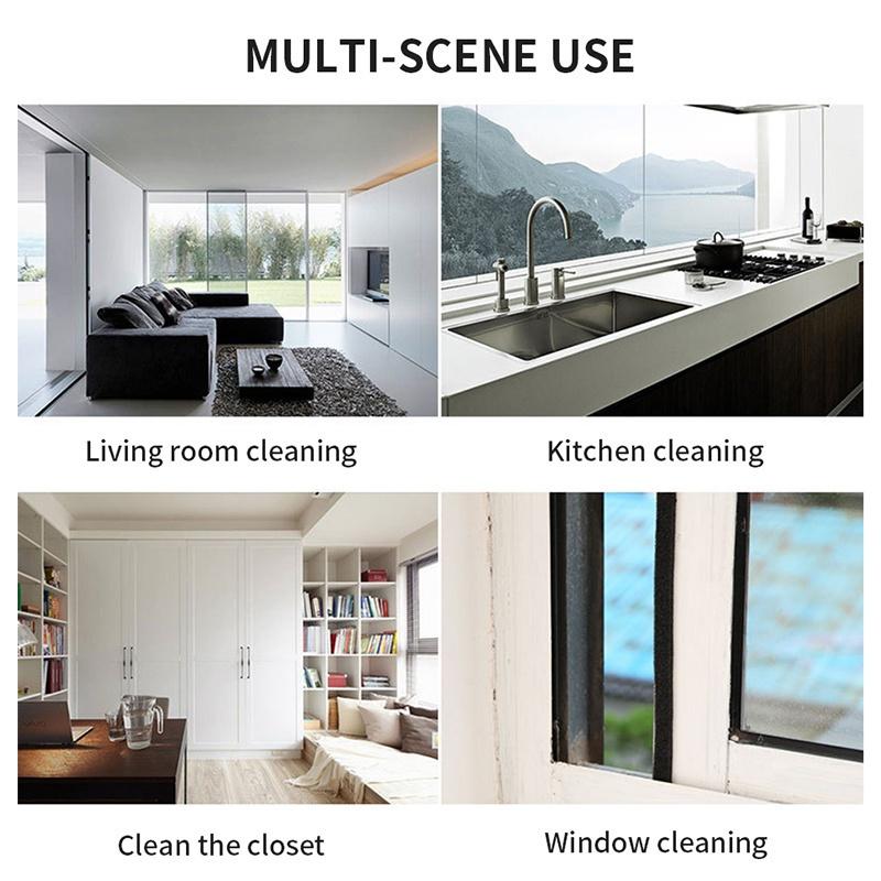 2 cái Bộ làm sạch cửa sổ ô tô Bộ bàn chải làm sạch bằng sợi nhỏ Khăn lau kính chắn gió Dụng cụ làm sạch bụi bẩn Trang chủ Phụ kiện ô tô