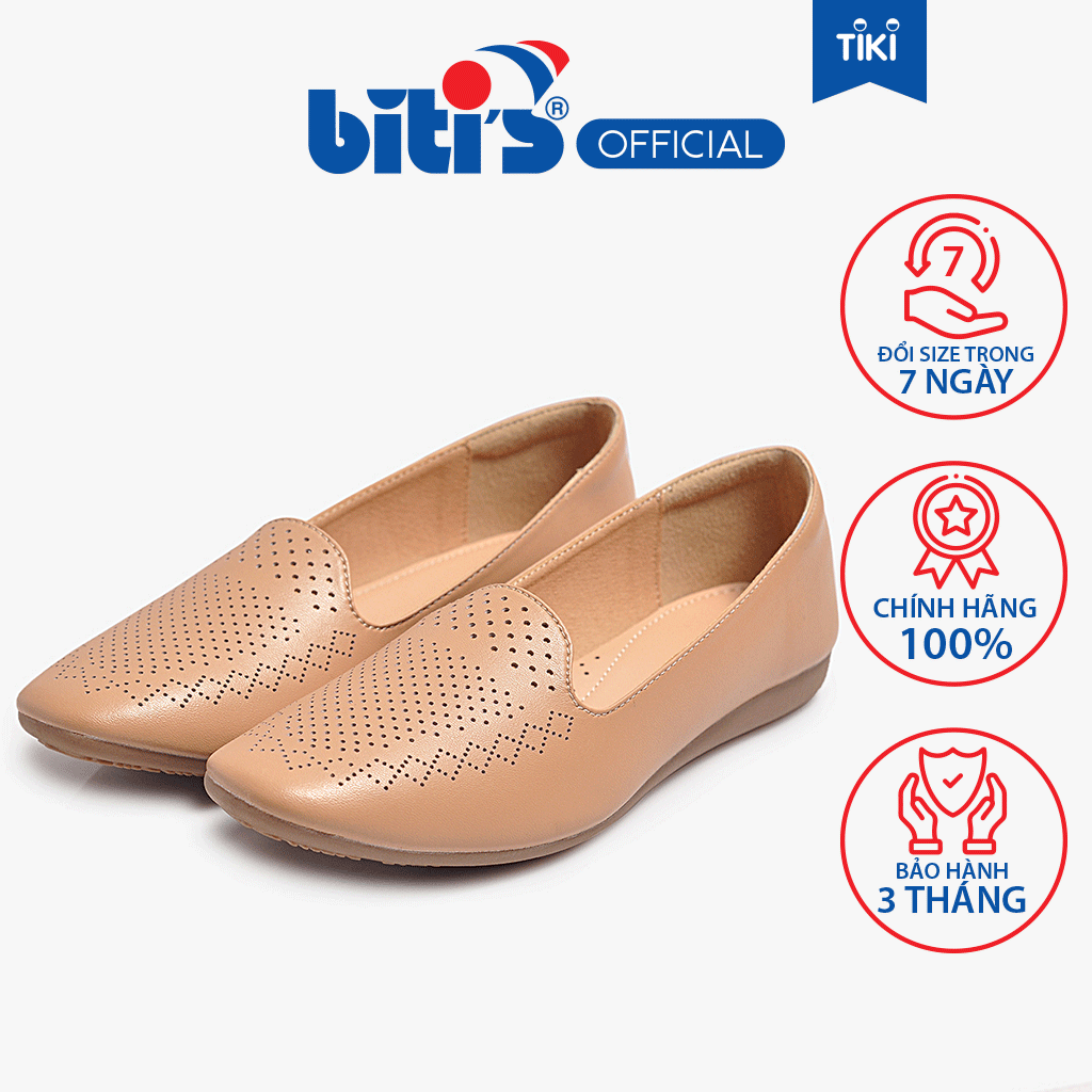 Giày Si Búp Bê Nữ Biti's BBW001388KED (Kem Đậm)