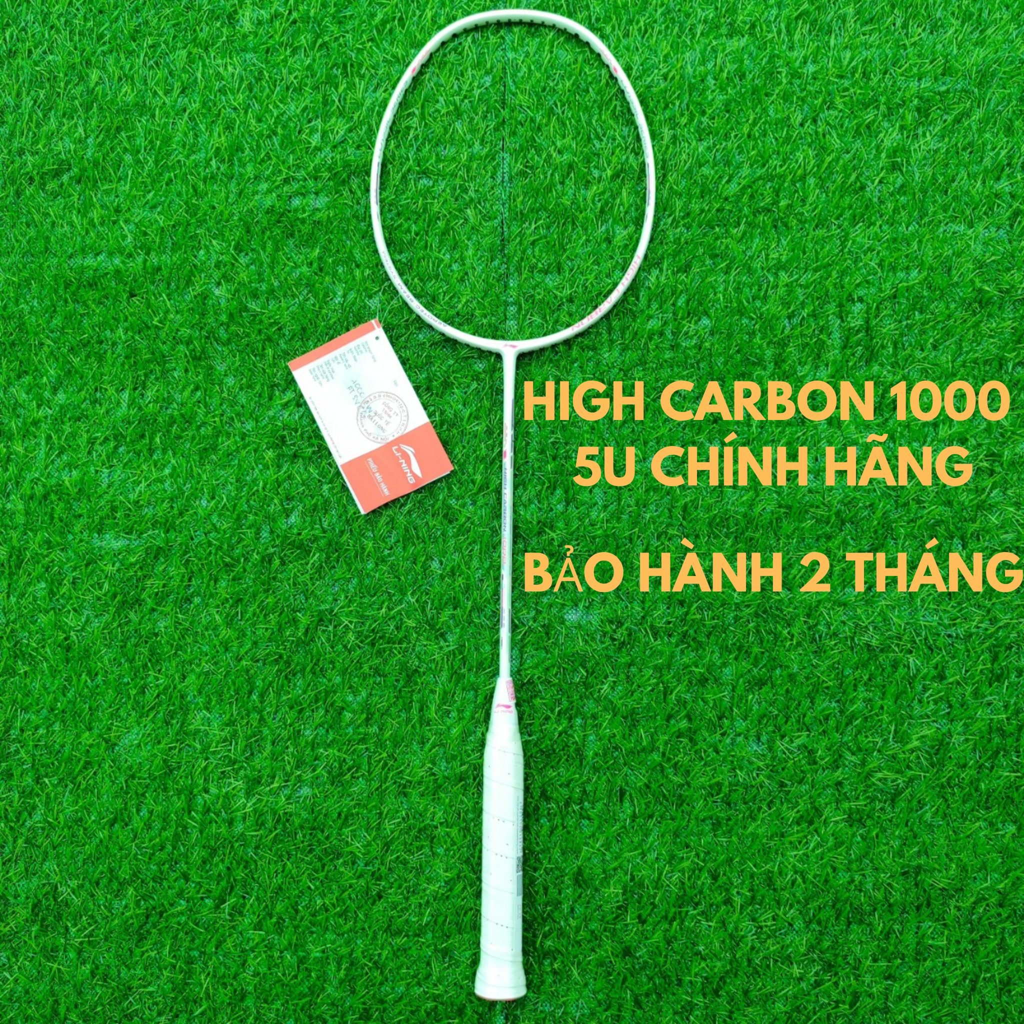 Vợt Cầu Lông Li-Ning HighCarbon 1000 5U Trắng Chính Hãng
