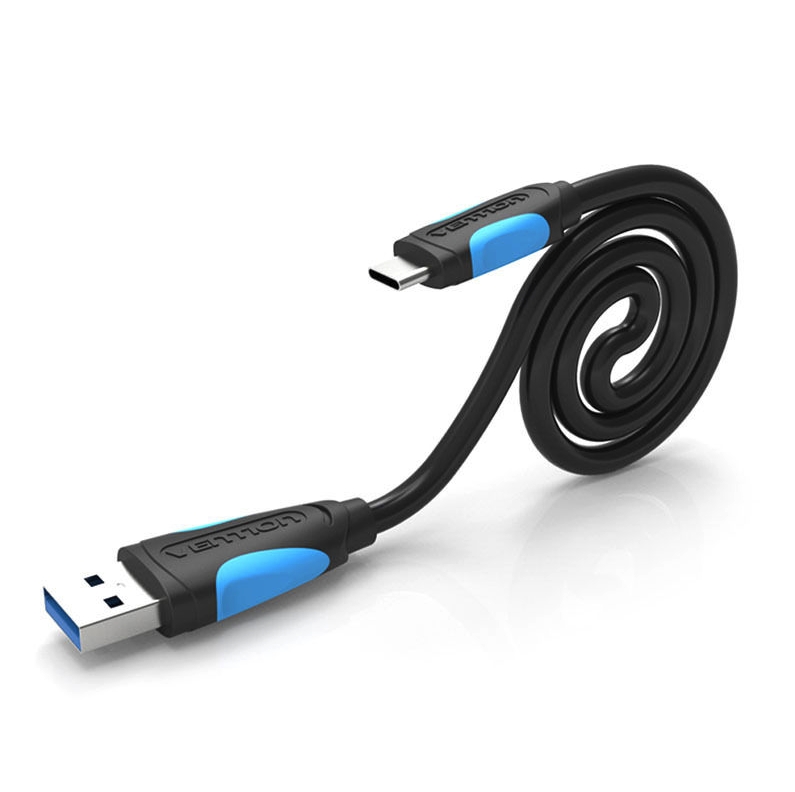 Cáp chuyển đổi USB 3.0 to Type-C dài 50cm Vention VAS-A37-W050 chính hãng