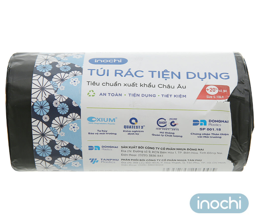 Túi rác tiện dụng Inochi Soji (10L-25L-50L)