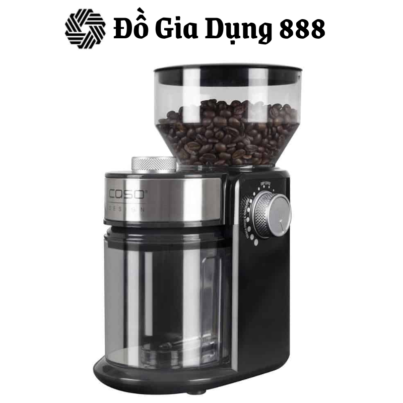 Máy Xay Cà Phê Caso Barista Crema 1833, Coffee Grinder, Công Suất 150W, Nhập Đức, BH 12 Tháng