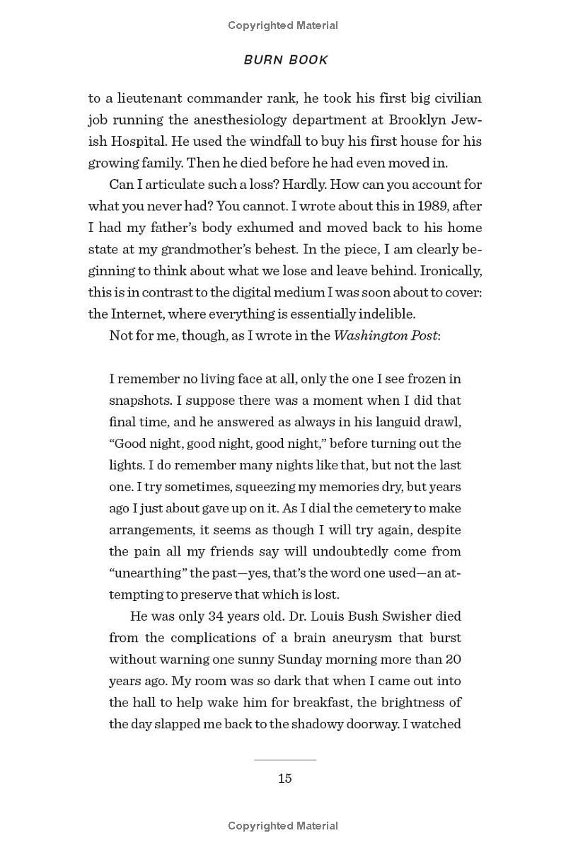 Sách ngoại văn: Burn Book - A Tech Love Story