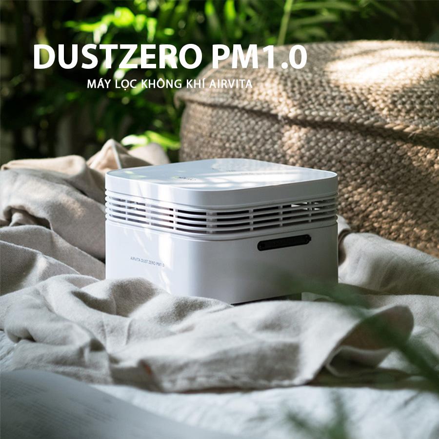 Máy lọc không khí Airvita Dust Zero PM1.0 - Công nghệ phát Ion Âm Plasma (Hàng chính hãng nhập khẩu Hàn Quốc)