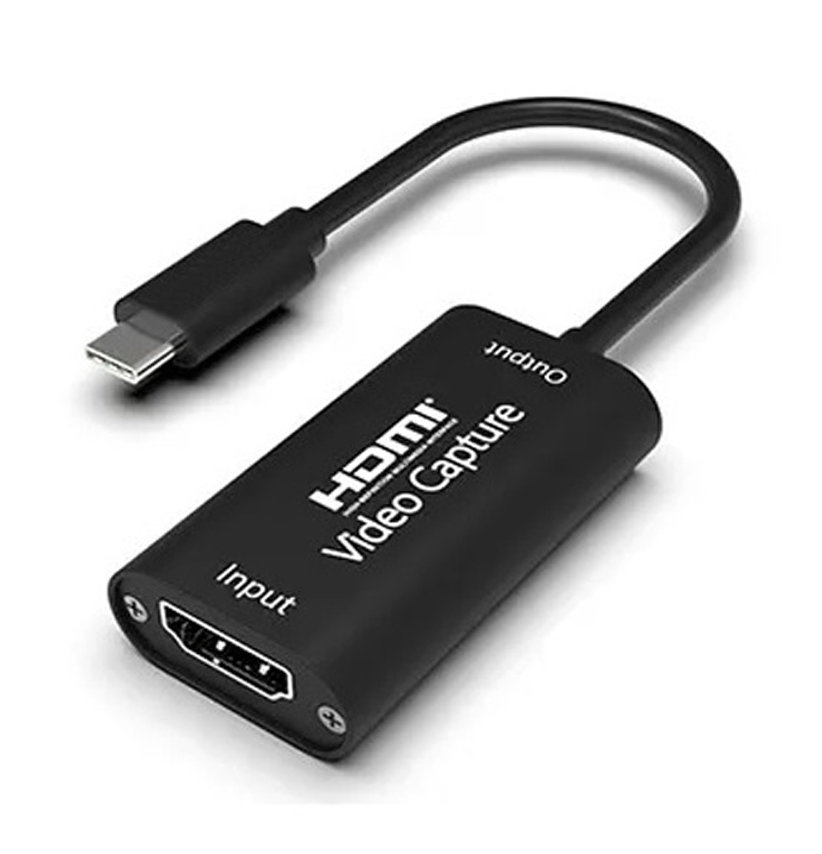 ROGTZ Cáp Chuyển HDMI Vào Laptop, PC Qua Cổng Type-C 1080P HDMI Video Capture - Hàng Nhập Khẩu