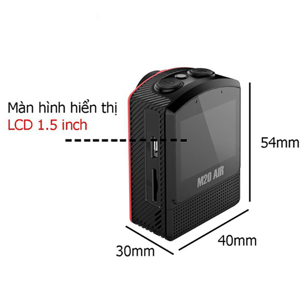 Camera hành trình, camera hành động ACTION CAMERA SJCAM M20 AIR - Hàng Chính Hãng