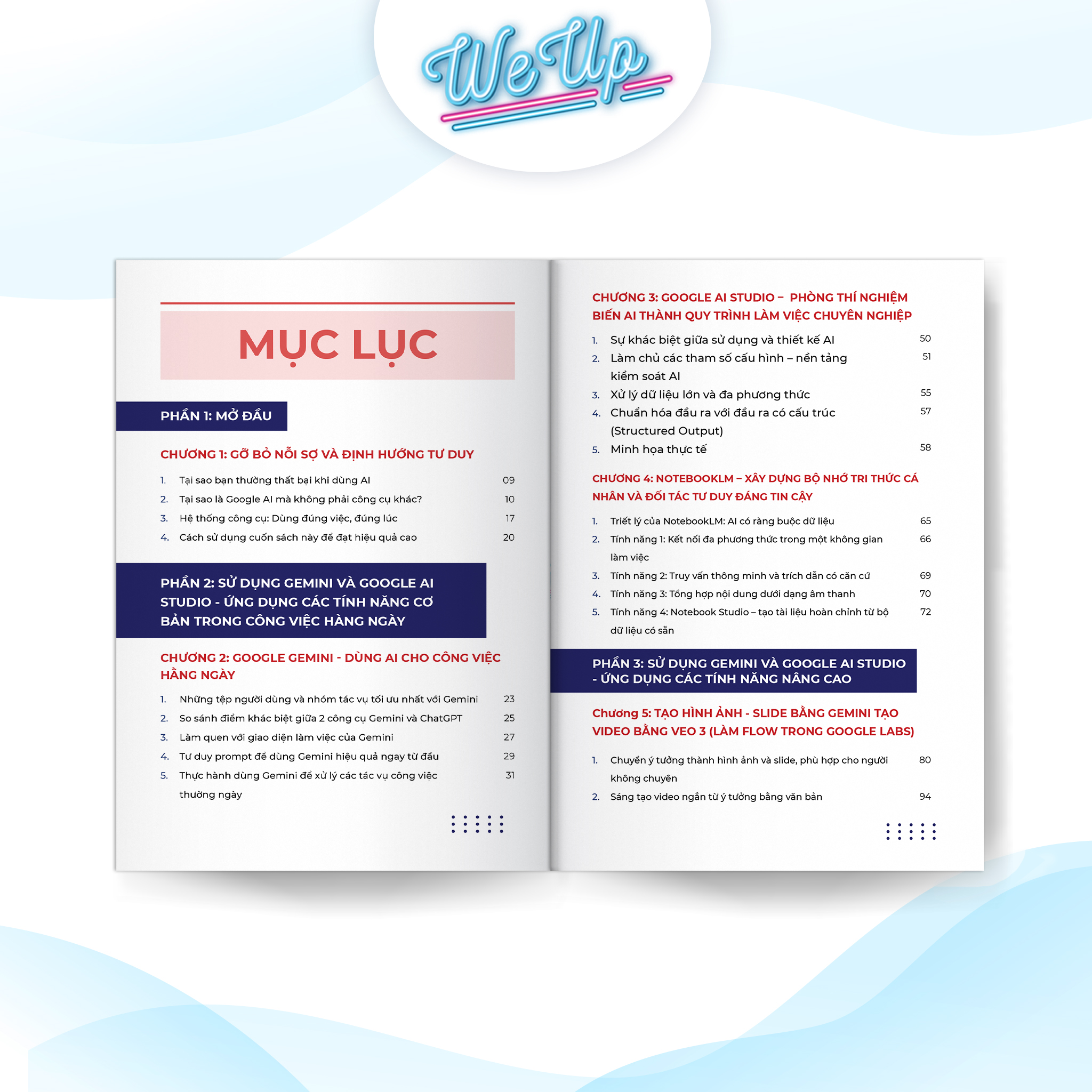 Sách Hướng dẫn sử dụng AI "siêu mạnh" Google Gemini và Google AI studio