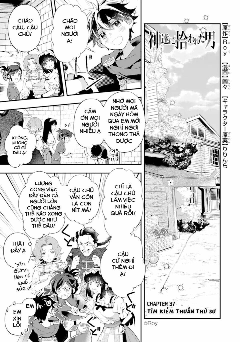 người đàn ông được chọn bởi các vị thần chapter 37 1