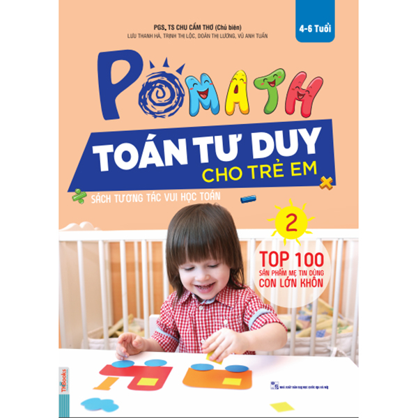 POMath - Toán Tư Duy Cho Trẻ Em 4-6 Tuổi (Tập 2)