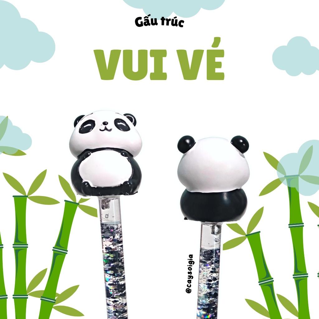 S124 - Bút dao rọc giấy gấu trúc dễ thương unbox đơn hàng, cắt sticker băng dán washi tape - Cây Sồi Già