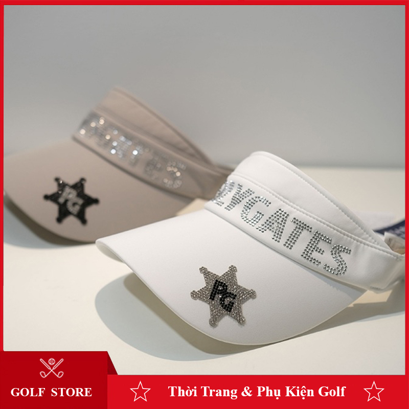 Mũ chơi golf nữ nửa đầu PG chống nắng thời trang thể thao MG028