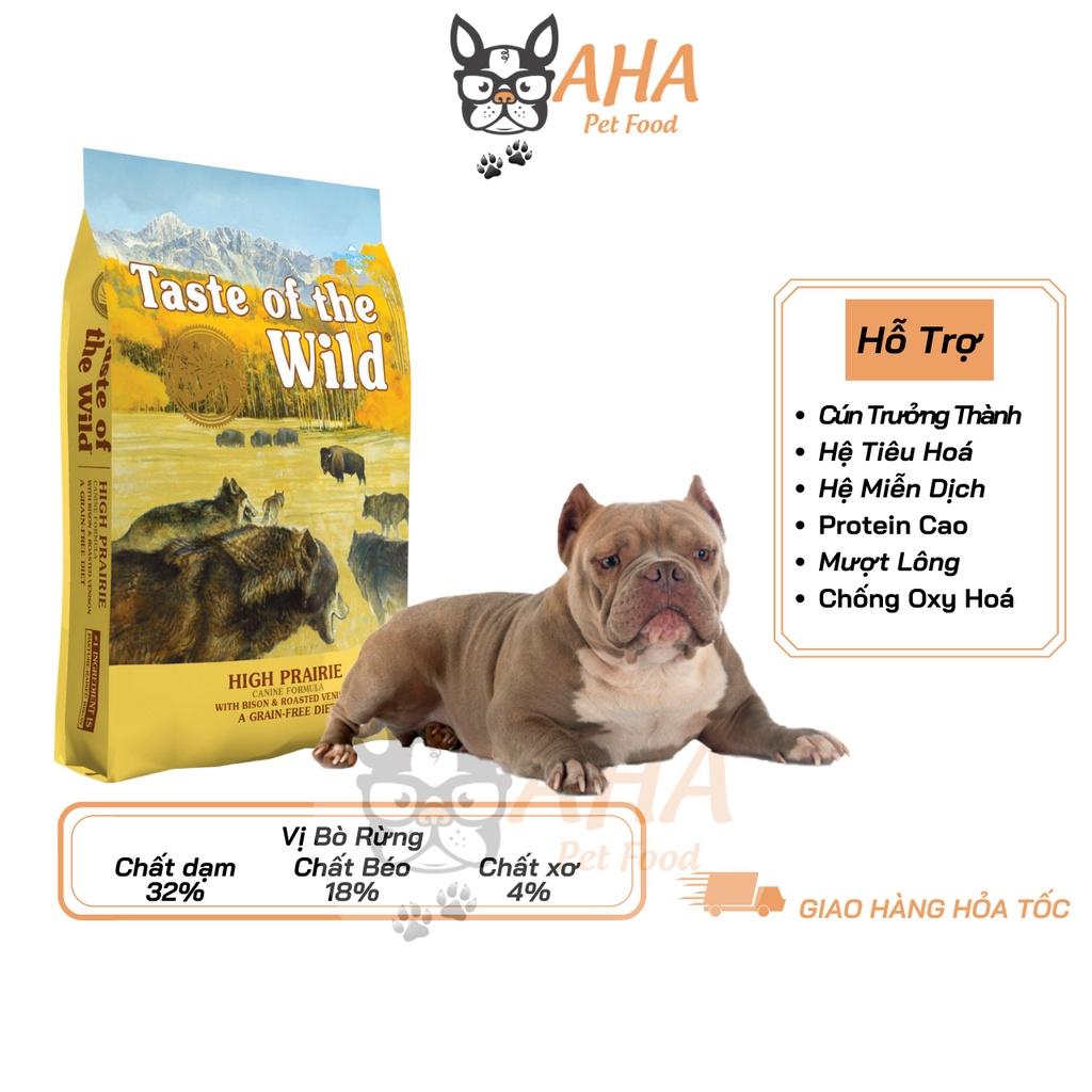 Thức Ăn Cho Chó Bully Taste Of The Wild Bao 2kg - Wetlands Thịt Chim Rừng, Trái Cây Rau Củ Quả