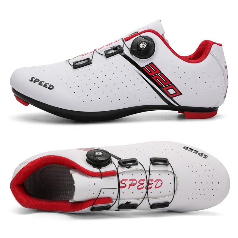 2023 Giày đi xe đạp MTB Road Bike Boots Color: 206-rubber-white Shoe Size: 36