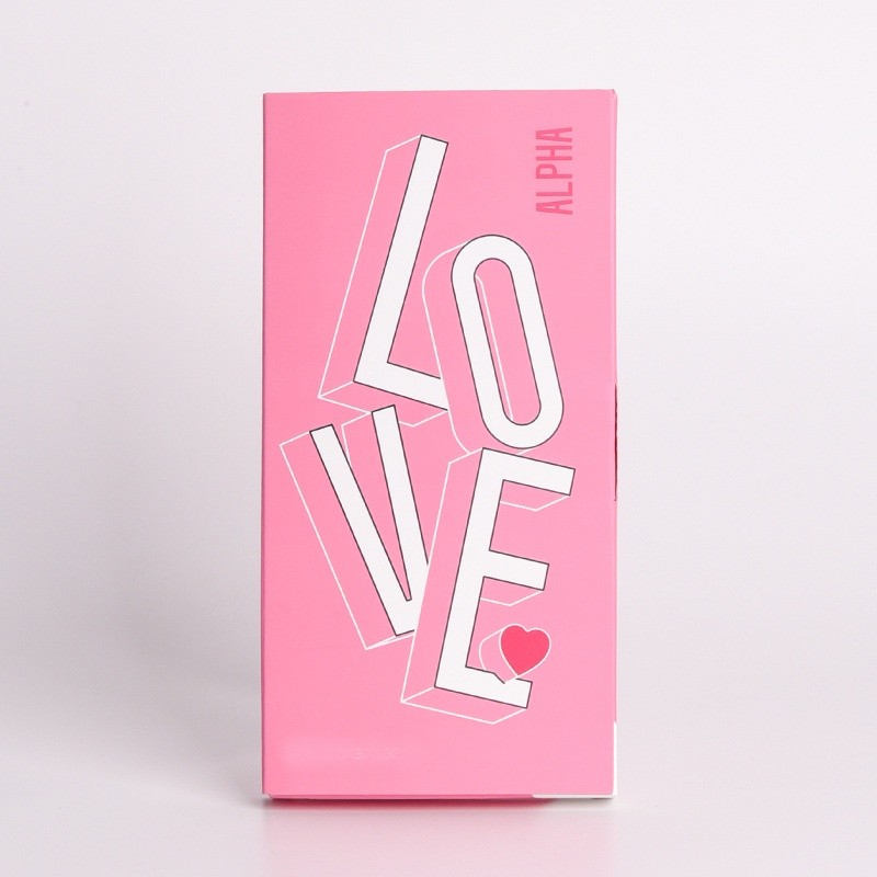 Set 5 bút gel pen Lalunavn trái tim Love viết sổ tay, nhiều màu làm quà tặng phụ kiện văn phòng phẩm