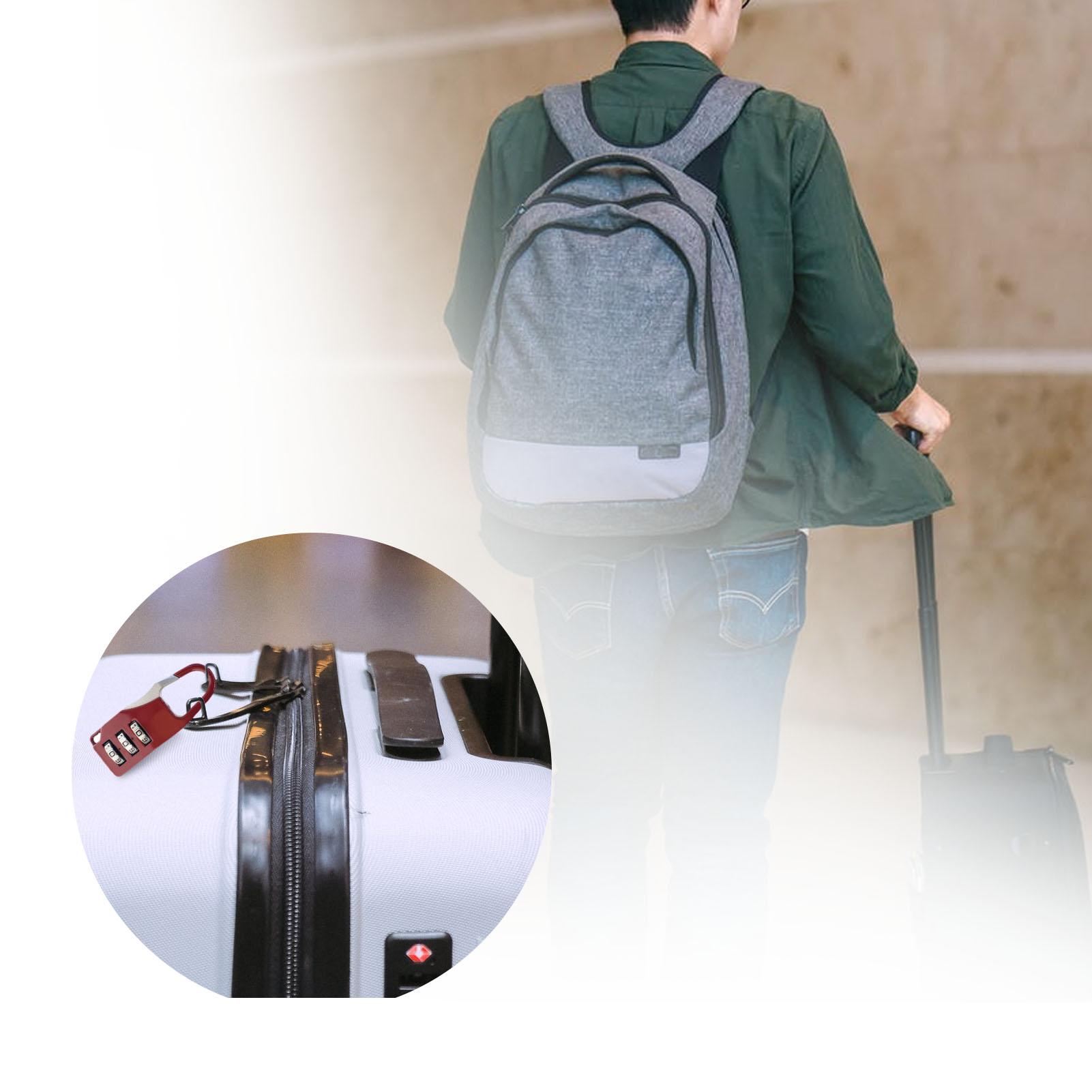 Ổ Khóa Hành Lý Mật Mã 3 Chữ Số Xoay