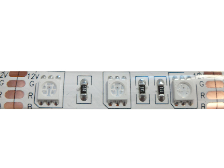 Bộ Đèn LED Dây Dán 5050 Phủ Keo Silicon Đổi 7 Màu V-L-D-RGB