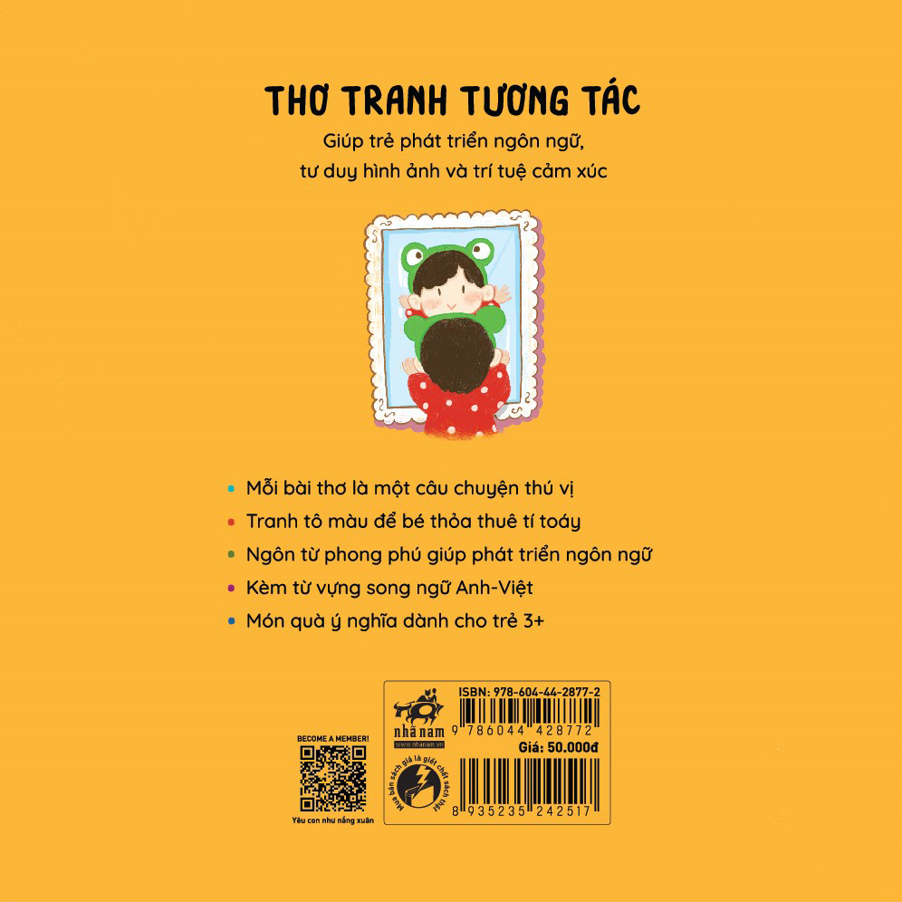 Thơ tranh tương tác - Cầu vồng nhỏ trong nhà
