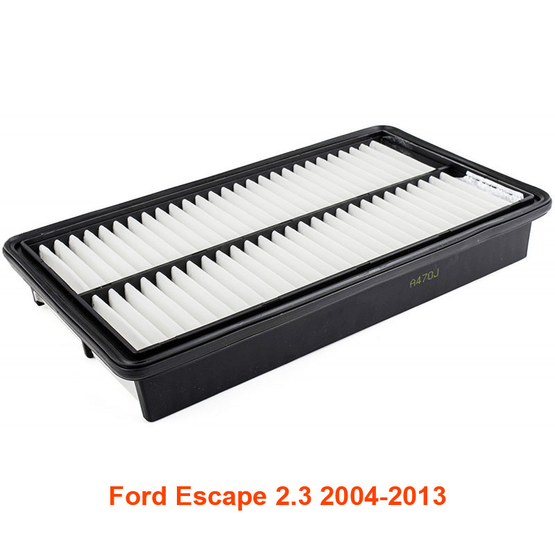 Lọc gió động cơ cho xe Ford Escape 2.3 2004, 2005, 2006, 2007, 2008, 2009, 2010, 2011, 2012, 2013 RF4FE-13Z40-AA mã A470J-5