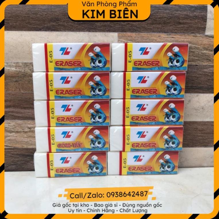 ️sỉ vpp,sẵn hàng️ Gôm tẩy bút chì, bút bi Kim Long dễ thương cute - VPP Kim Biên