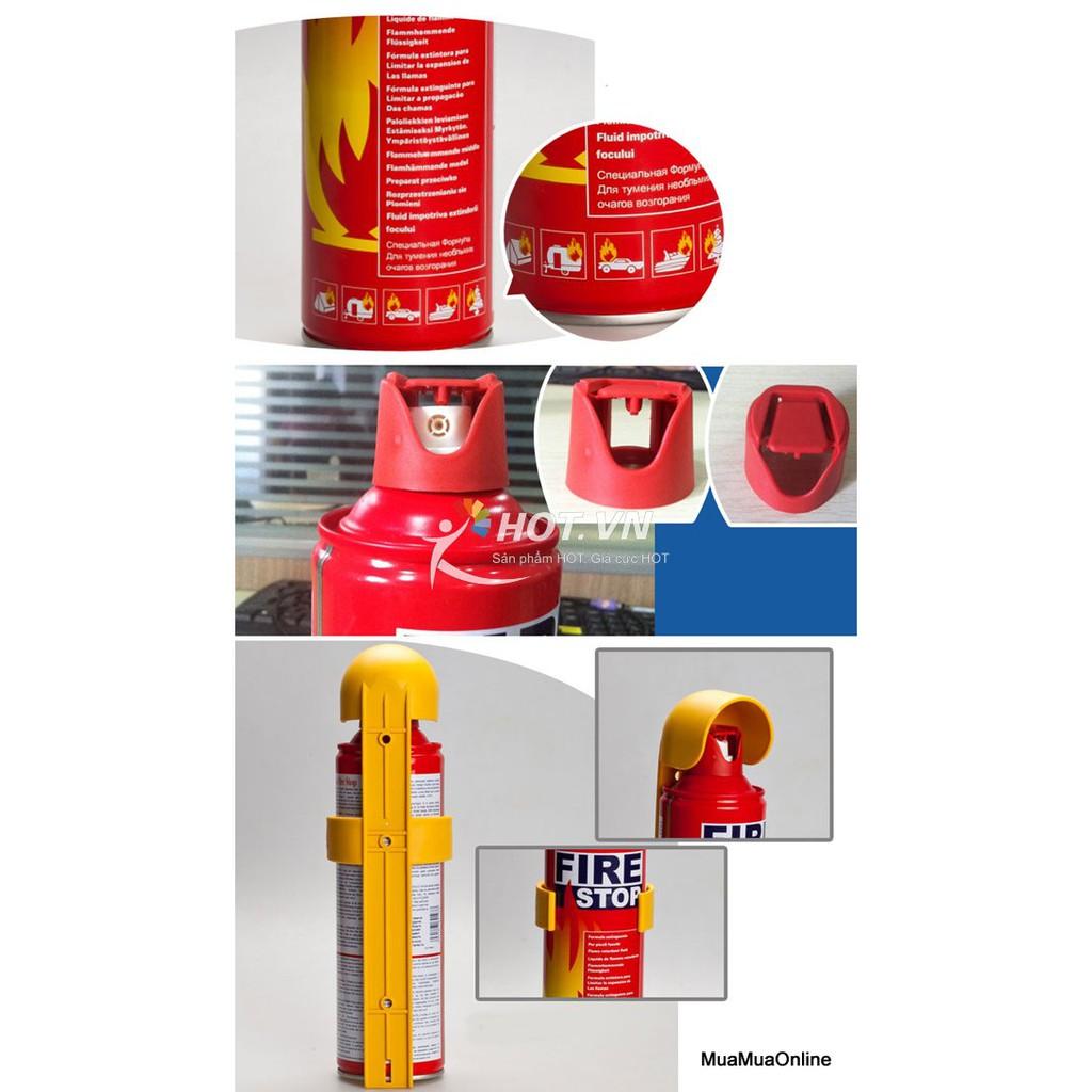 Bình Chữa Cháy Mini Firestop Cho Xe Hơi 500ml