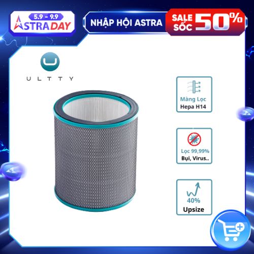 Hệ Màng lọc Hepa H14 cho quạt Ultty SKJ CR022, Hàng chính hãng