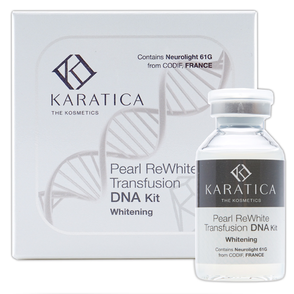 Ampoule làm Trắng, Sáng da chiết xuất Ngọc trai DNA Transfusion KARATICA 22mL