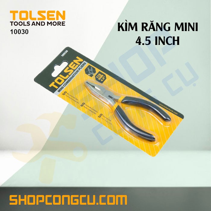 Kìm răng mini 4.5 inch Tolsen 10030