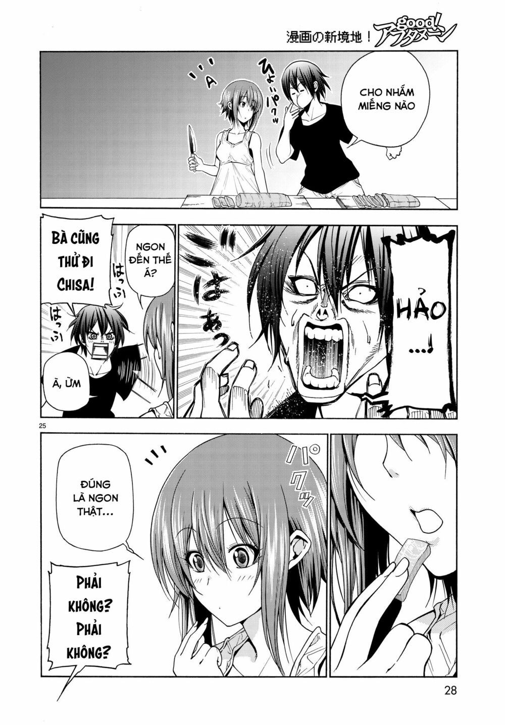 cô gái thích lặn - grand blue chapter 42 24