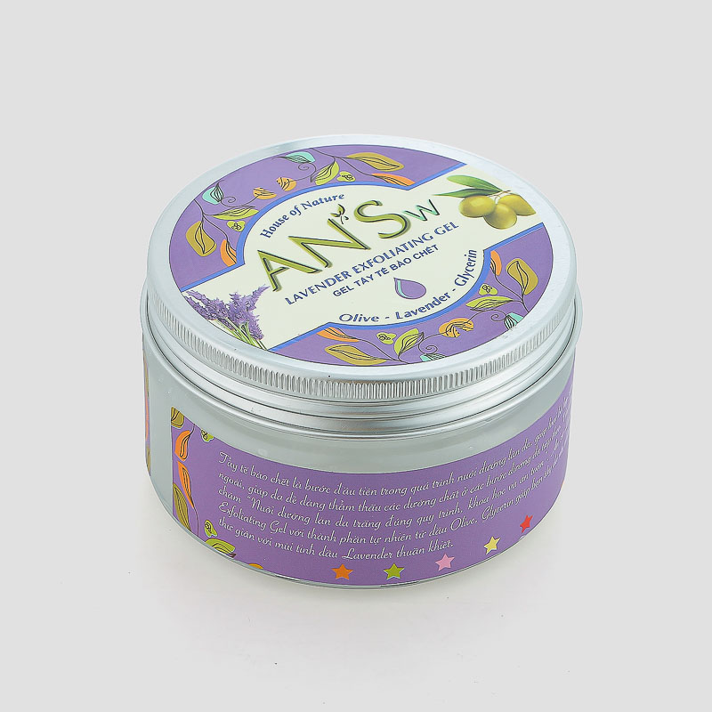 Gel Tẩy Tế Bào Da Chết Toàn Thân Body Lavender - AN'Sw (250g x 1 hủ)