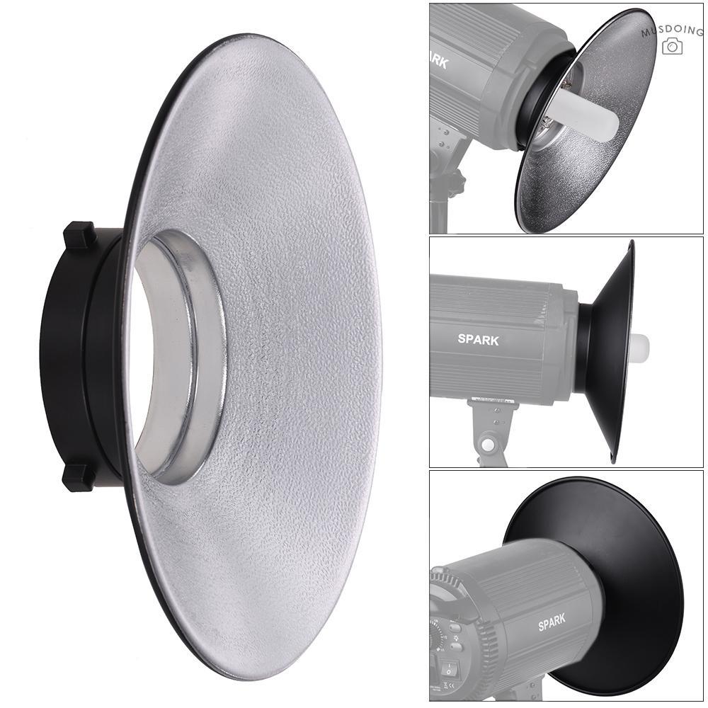 Đĩa Phản Quang Góc Rộng 120 Độ Bằng Hợp Kim Nhôm Chuyên Dụng Cho Chụp Ảnh