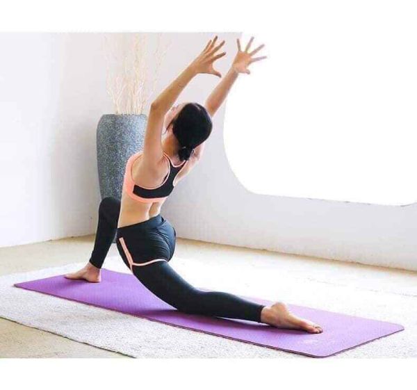 THẢM TẬP YOGA 2 LỚP CAO CẤP KO TÚI BY9021