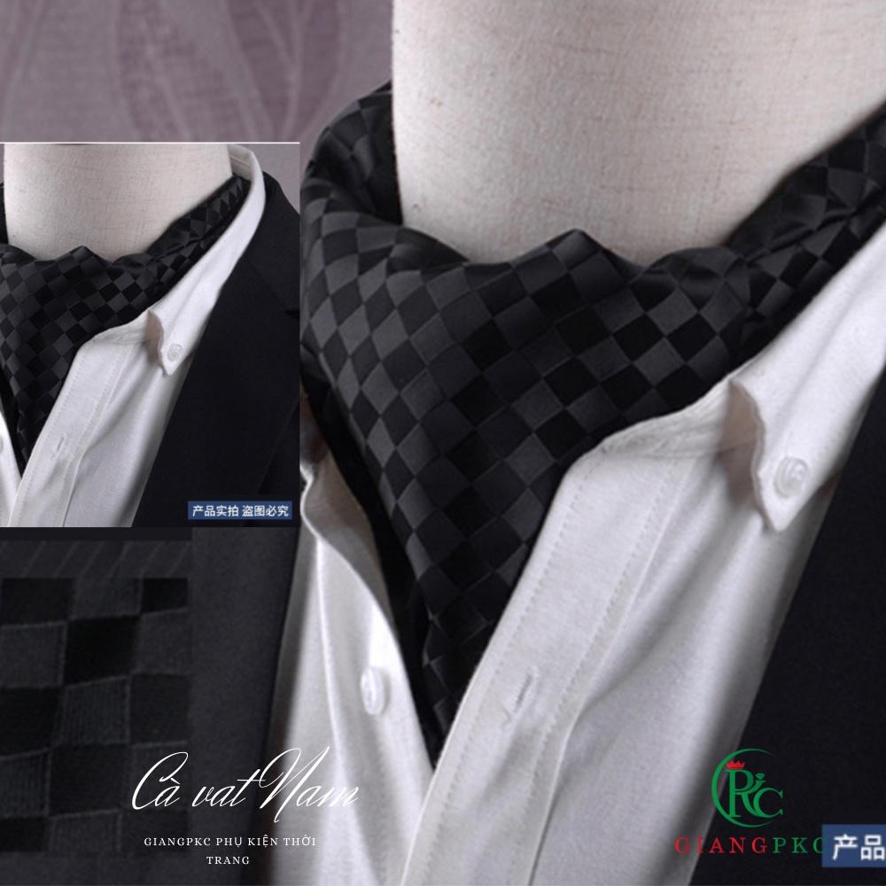 Khăn quàng cổ phong cách quý Tộc thời trang Anh Quốc ASCOT TIE Giangpkc K01-09