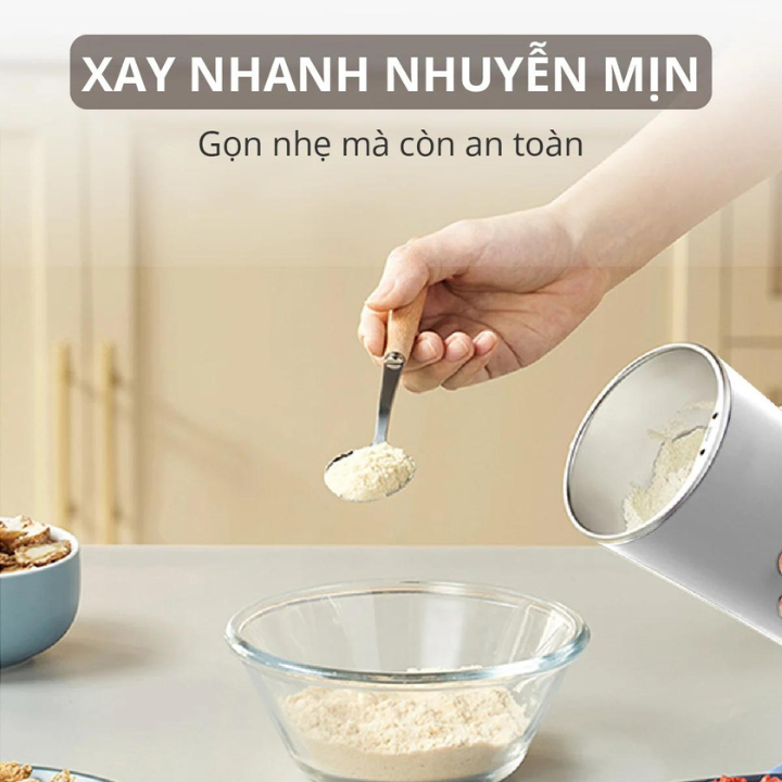 Máy xay hạt khô inox 304 - MÁY XAY KHÔ INOX 304