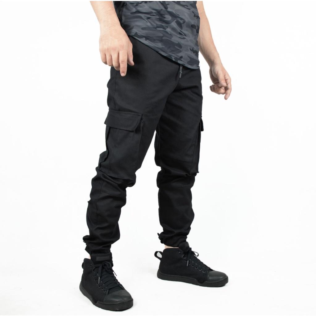Quần Lính Jogger Túi Hộp Vải Kaki dày dặn - Đi học đi phượt du lịch dã ngoại