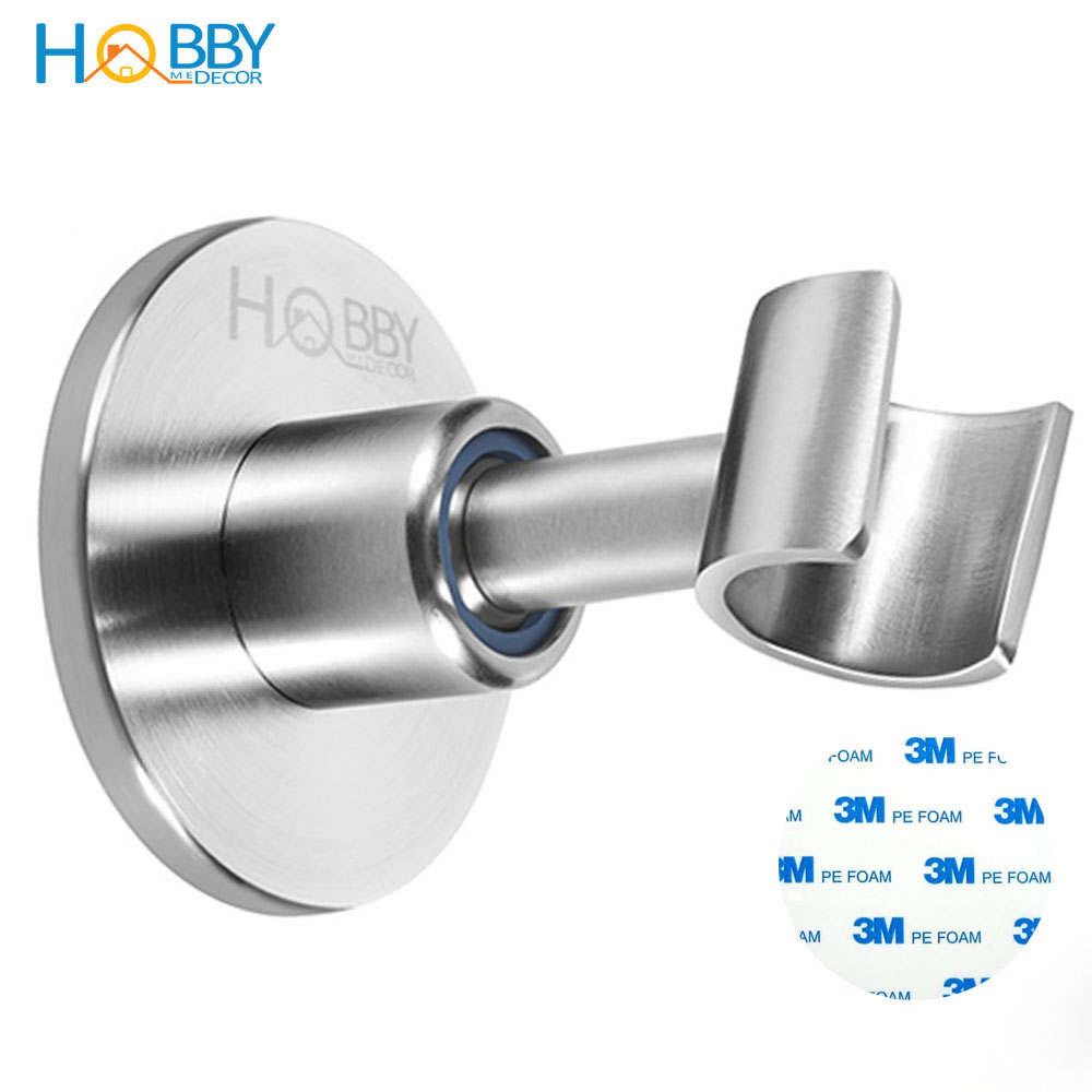 Giá giữ vòi sen inox 304 dán tường Hobby home decor GVSI có keo dán