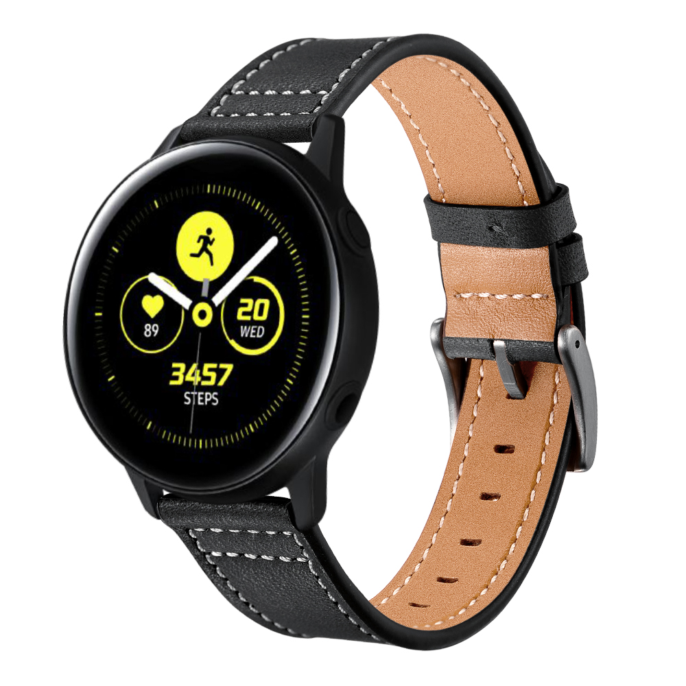 Dây Da Classic 2 Size 20mm cho Galaxy Watch 3 41mm, Galaxy Watch Active 2, Galaxy Watch 42