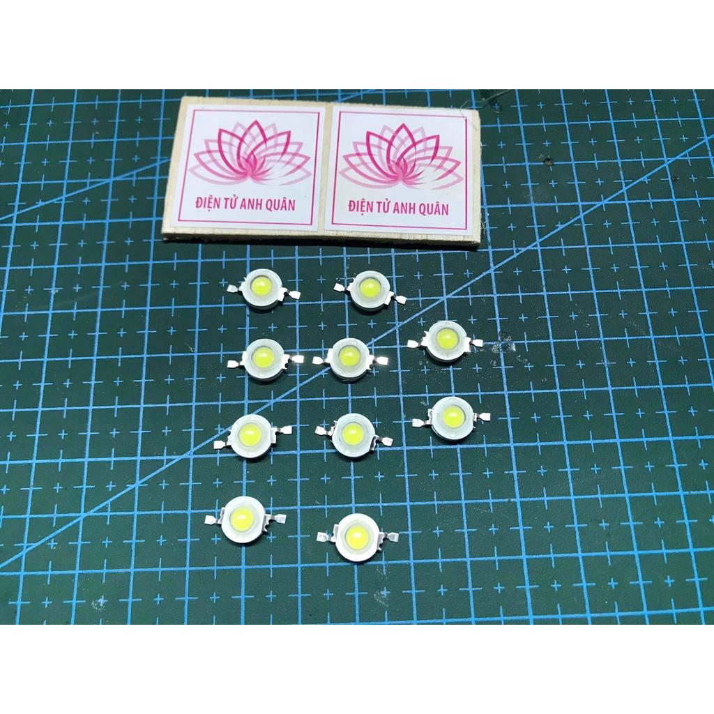 LED siêu sáng 1W Luxeon Sáng vàng ( 10 led )